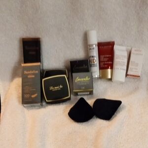 Clarins Red, White & Gold Skincare and Makeup Set